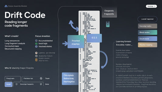 Interface for analyzing code fragments with features like focus annotation and long fragment analysis.